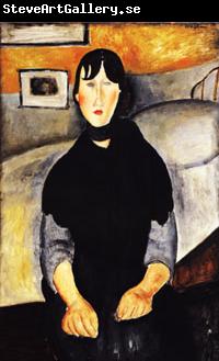 Amedeo Modigliani Young Woman of the People